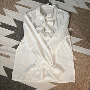 Colonial Shirt | Size Medium, White, men/boys